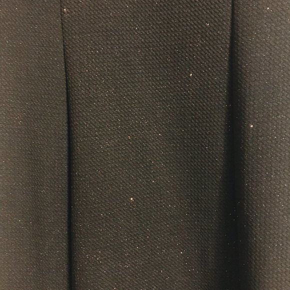 Black Maxi Dress with Sparkles - Picture 5 of 9